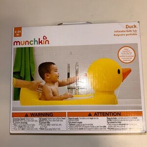 Munchkin Yellow Duck Baby Bath Tub